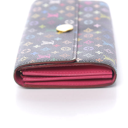 Louis Vuitton Monogram Multicolor Sarah Wallet Black Grenade 11 of 16