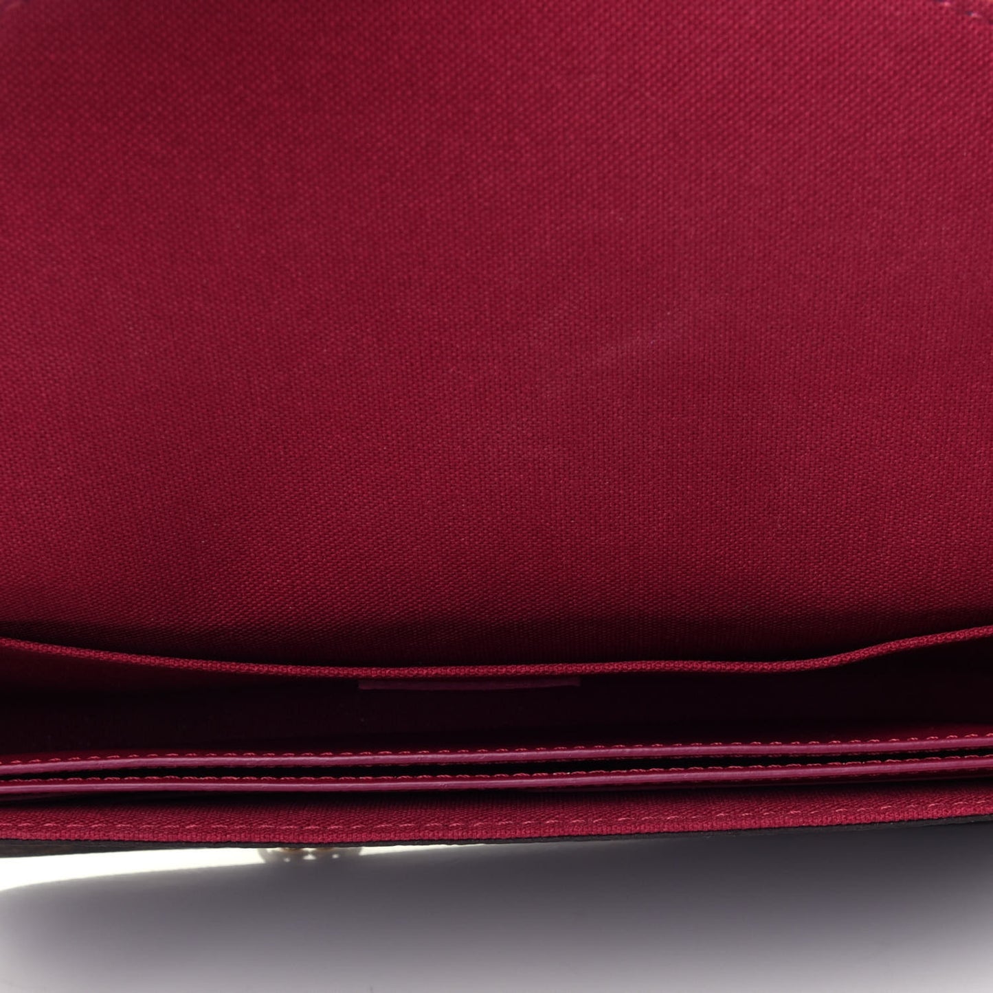 Monogram Pochette Felicie Chain Wallet Fuchsia
