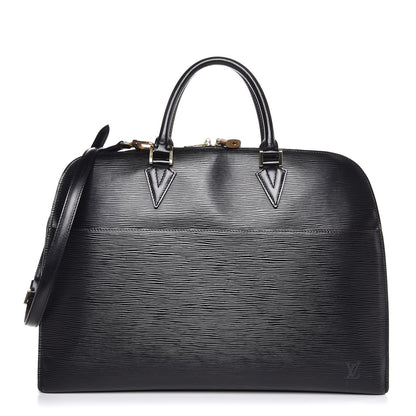Louis Vuitton Epi Sorbonne Briefcase Black 1 of 14
