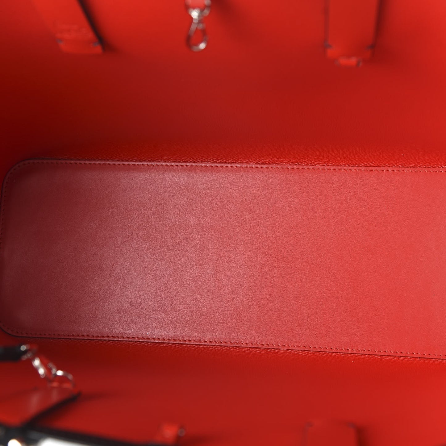 Calfskin Beautiful Red East West Cabata Tote Black Multicolor