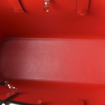 Christian Louboutin Calfskin Beautiful Red East West Cabata Tote Black Multicolor 5 of 11