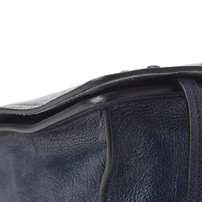 Prada Glace Calf Etiquette Flap Baltico Astrale 11 of 15
