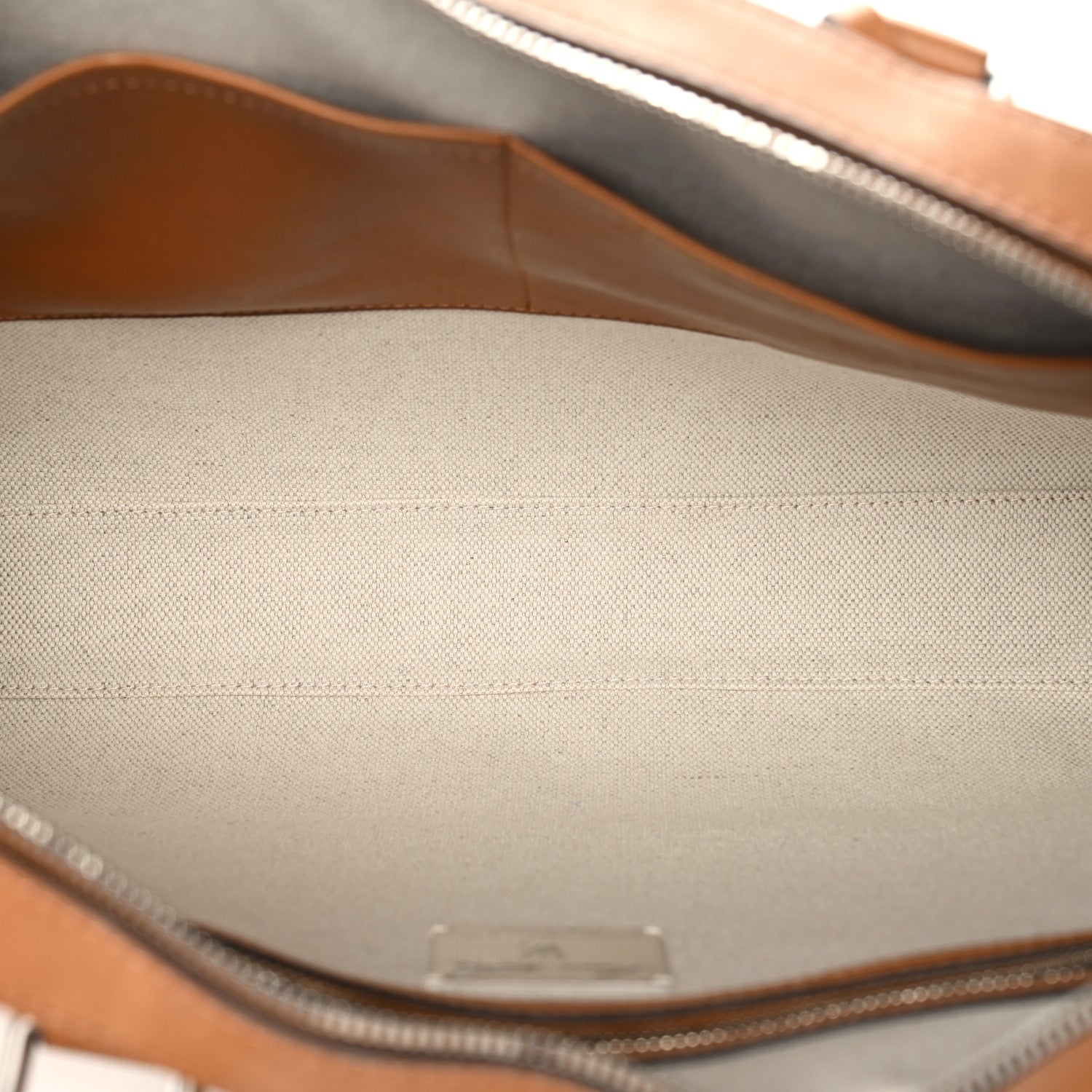 Louis Vuitton Cuir Millesime Porte-Documents Voyage PM Tan 5 of 9