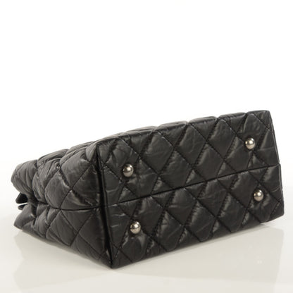 Chanel Aged Calfskin Quilted Reissue 2.55 Tote Black 4 of 8