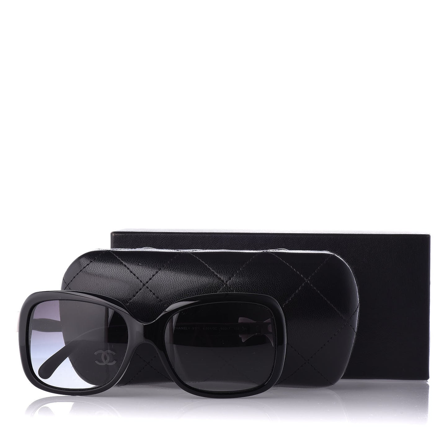 CC Bow Sunglasses 5171 Black White