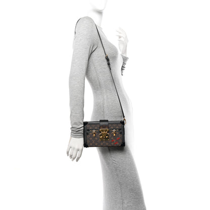 Louis Vuitton Monogram Petite Malle Black 2 of 10