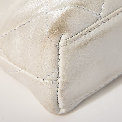 Chanel Lambskin Quilted Flap Waist Belt Bag White 11 of 20