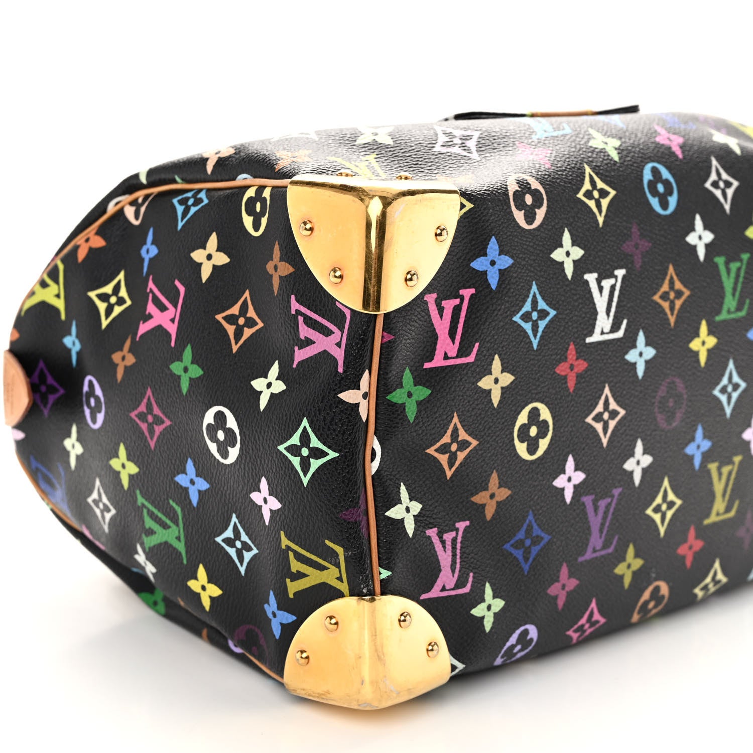 Louis Vuitton Monogram Multicolor Speedy 30 Black 8 of 9