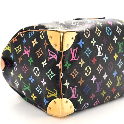 Louis Vuitton Monogram Multicolor Speedy 30 Black 8 of 9