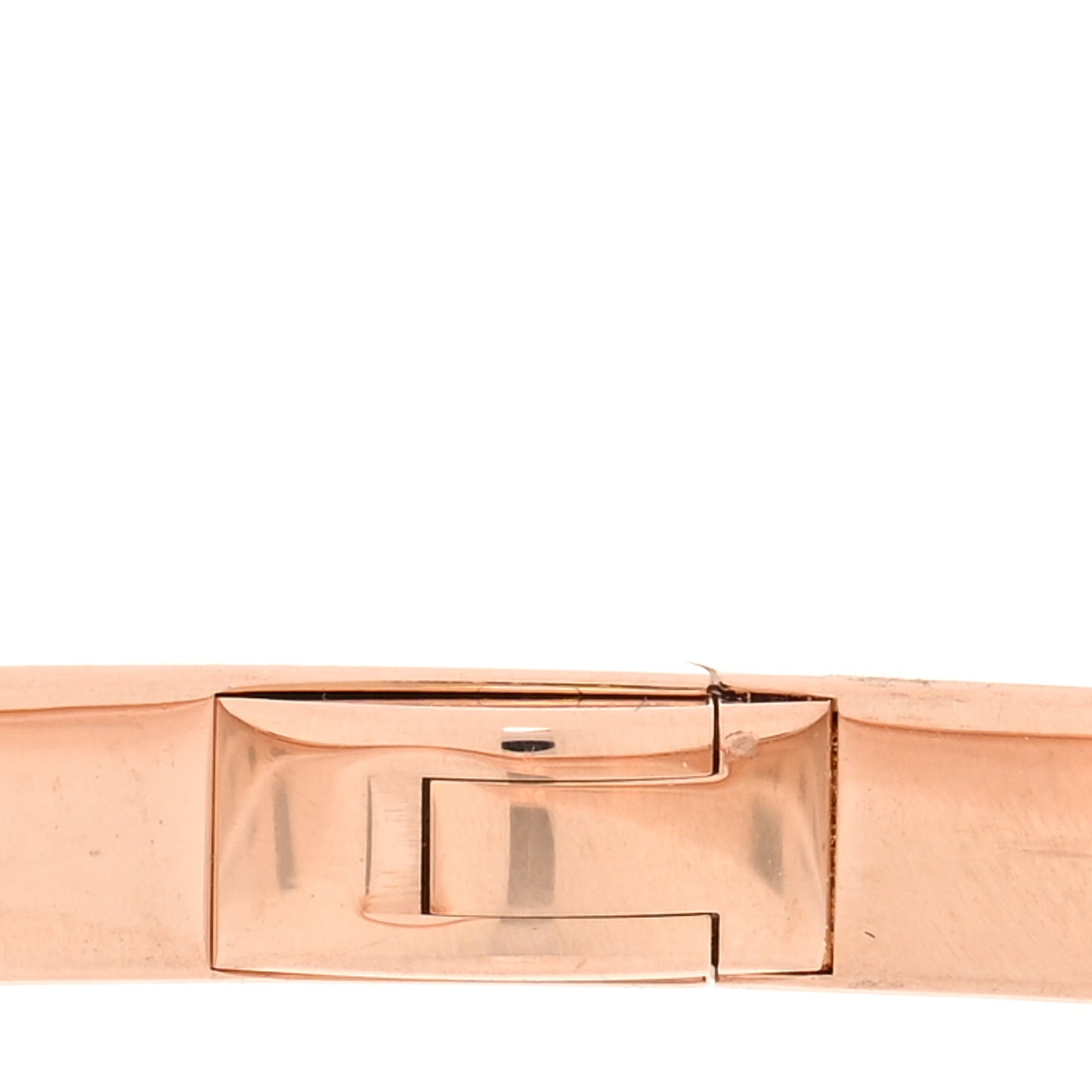 18K Pink Gold 6 Diamond Small LOVE Bracelet 18