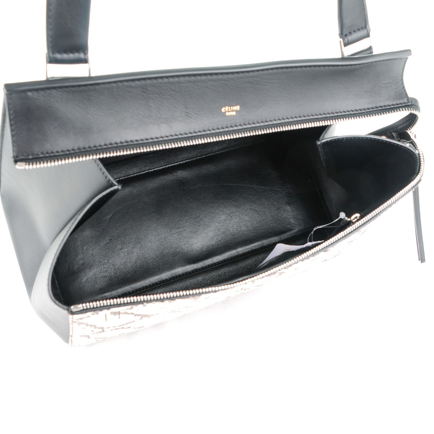 Celine Python Medium Edge Shoulder Bag Natural 5 of 9