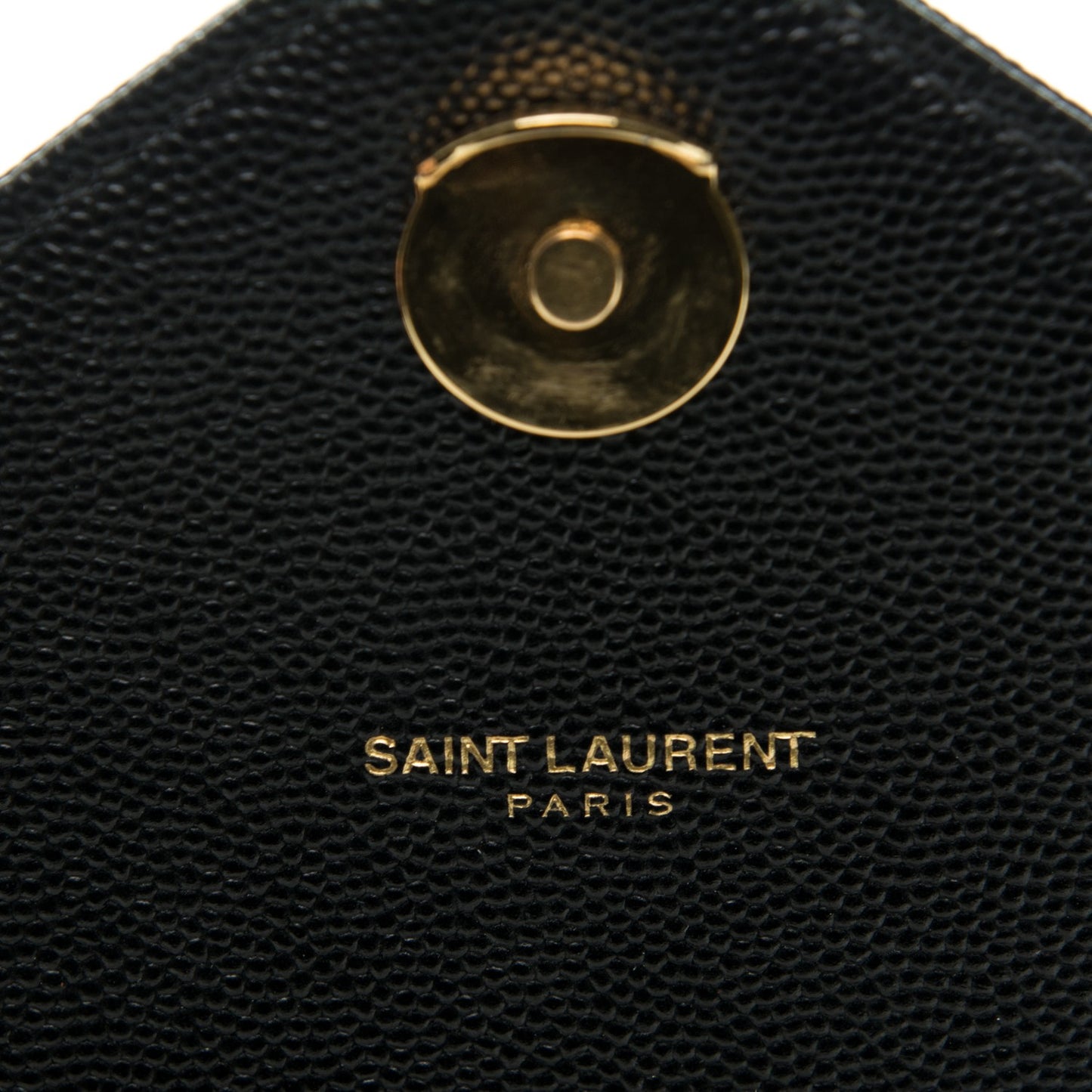 Grain De Poudre Matelasse Chevron Large Monogram Satchel Black