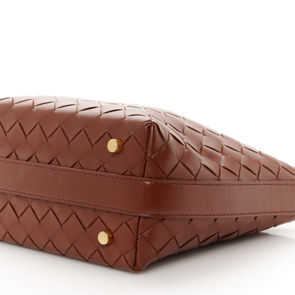 Bottega Veneta Calfskin Nappa Intrecciato Mini Wallace Sapele 11 of 11