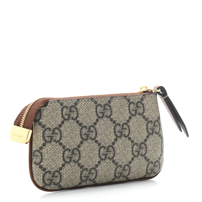 Gucci GG Supreme Monogram Key Case Brown 3 of 7