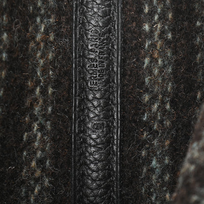 Hermes Ribbed Wool Negonda Garden Party 36 MM Black 6 of 8