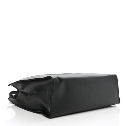 Telfar Vegan Leather Medium Shopping Bag Black 4 of 9
