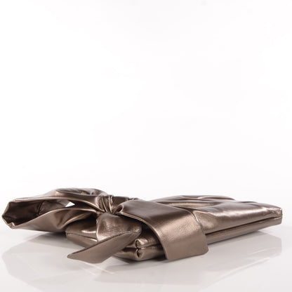 Valentino Garavani Nappa Large Bow Latte 4 of 9