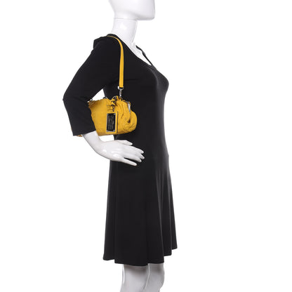 Dolce & Gabbana Calfskin Small Kiss Lock Frame Clutch Giallo 2 of 8