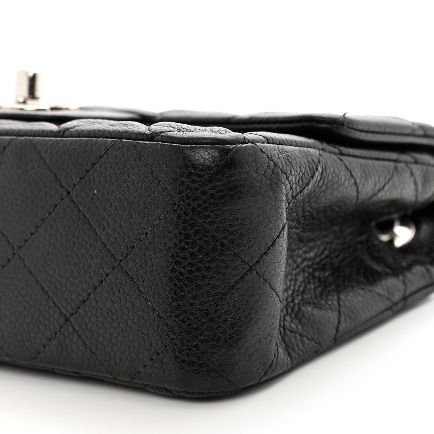 Chanel Caviar Quilted Mini Rectangular Flap Black 10 of 10