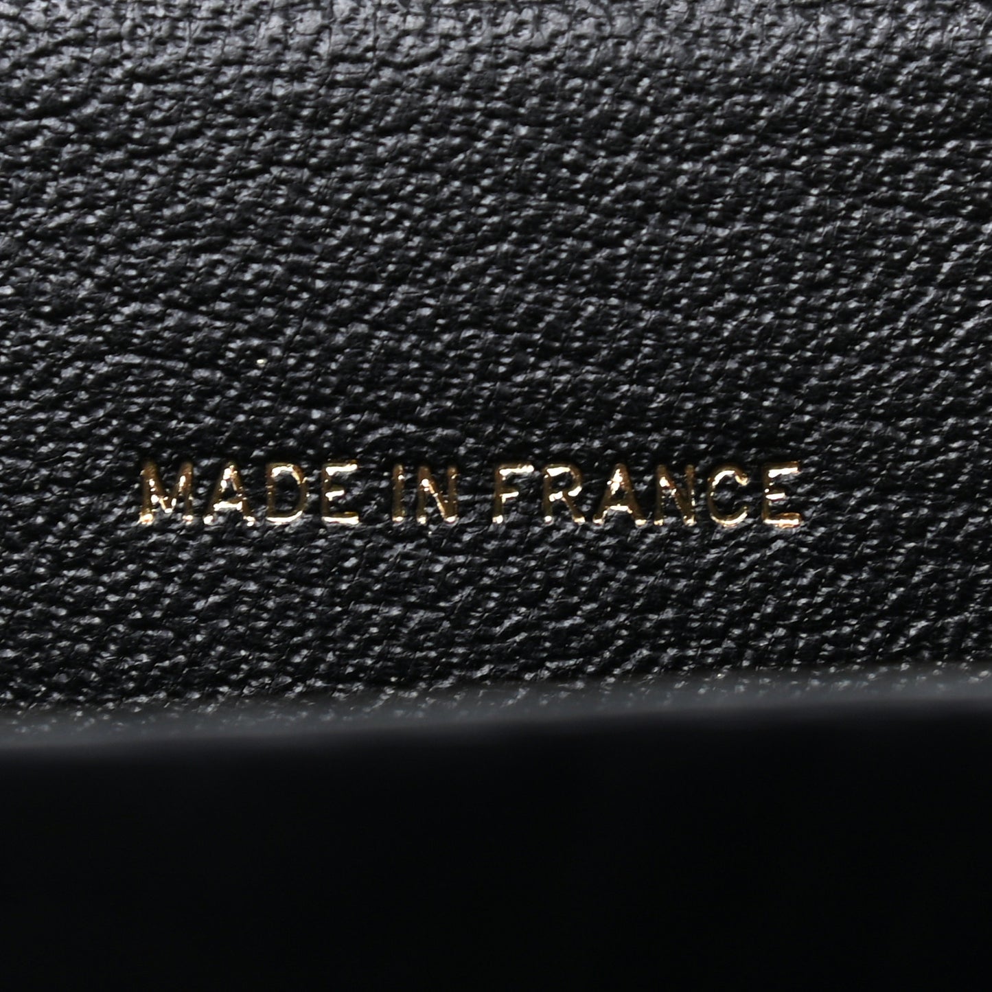 Goatskin Compact Double Sided Wallet Black