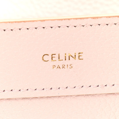 Celine Drummed Calfskin Nano Luggage Pale Pink 5 of 16