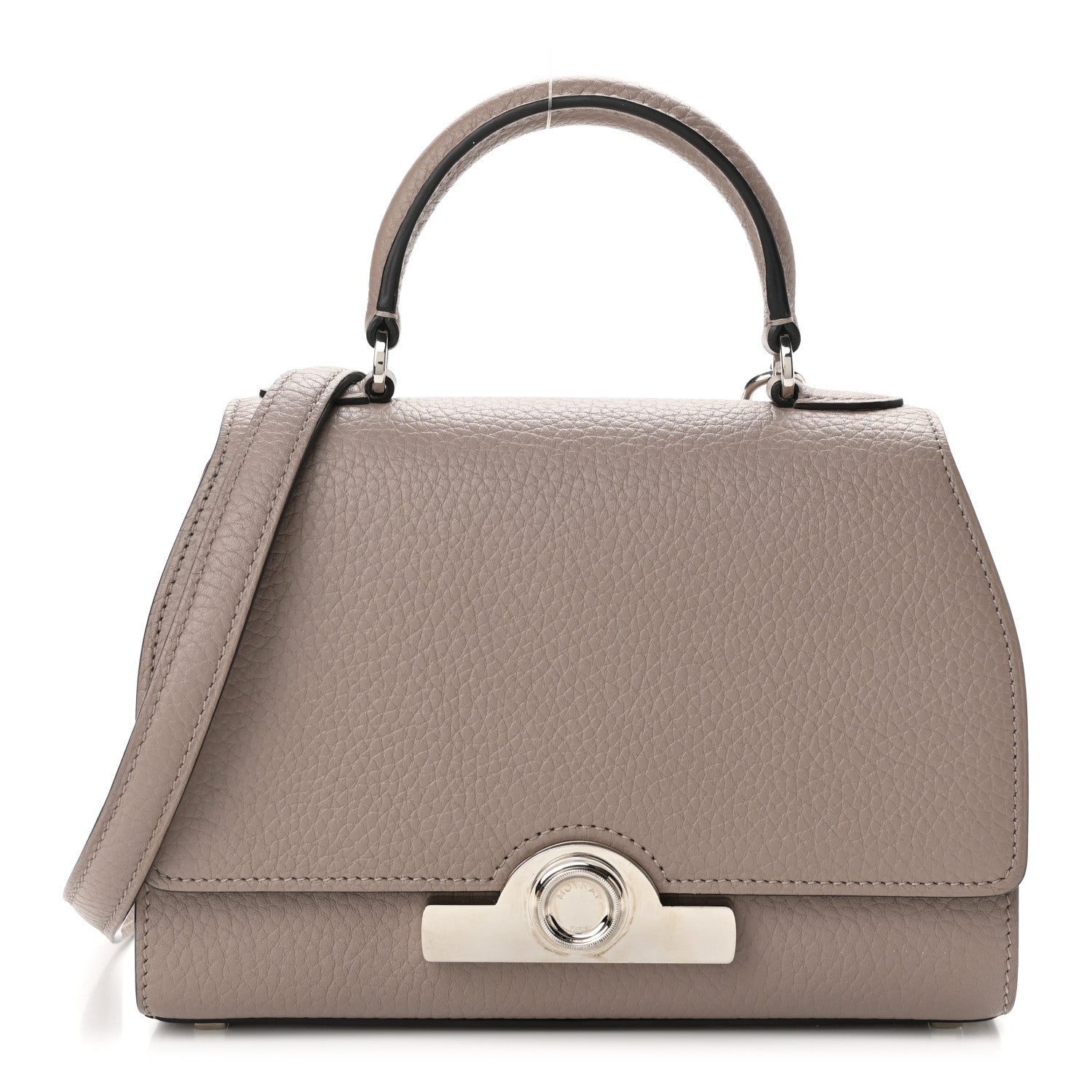 Moynat Taurillon Blush Rejane BB Tourterelle 1 of 10
