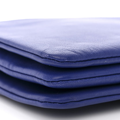 Celine Lambskin Small Trio Crossbody Bag Indigo 10 of 14