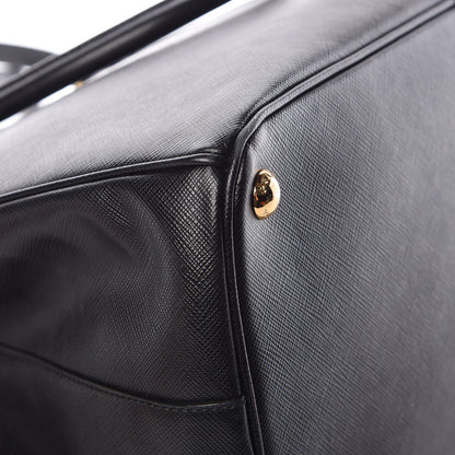 Prada Saffiano Medium Galleria Double Zip Tote Black 13 of 13