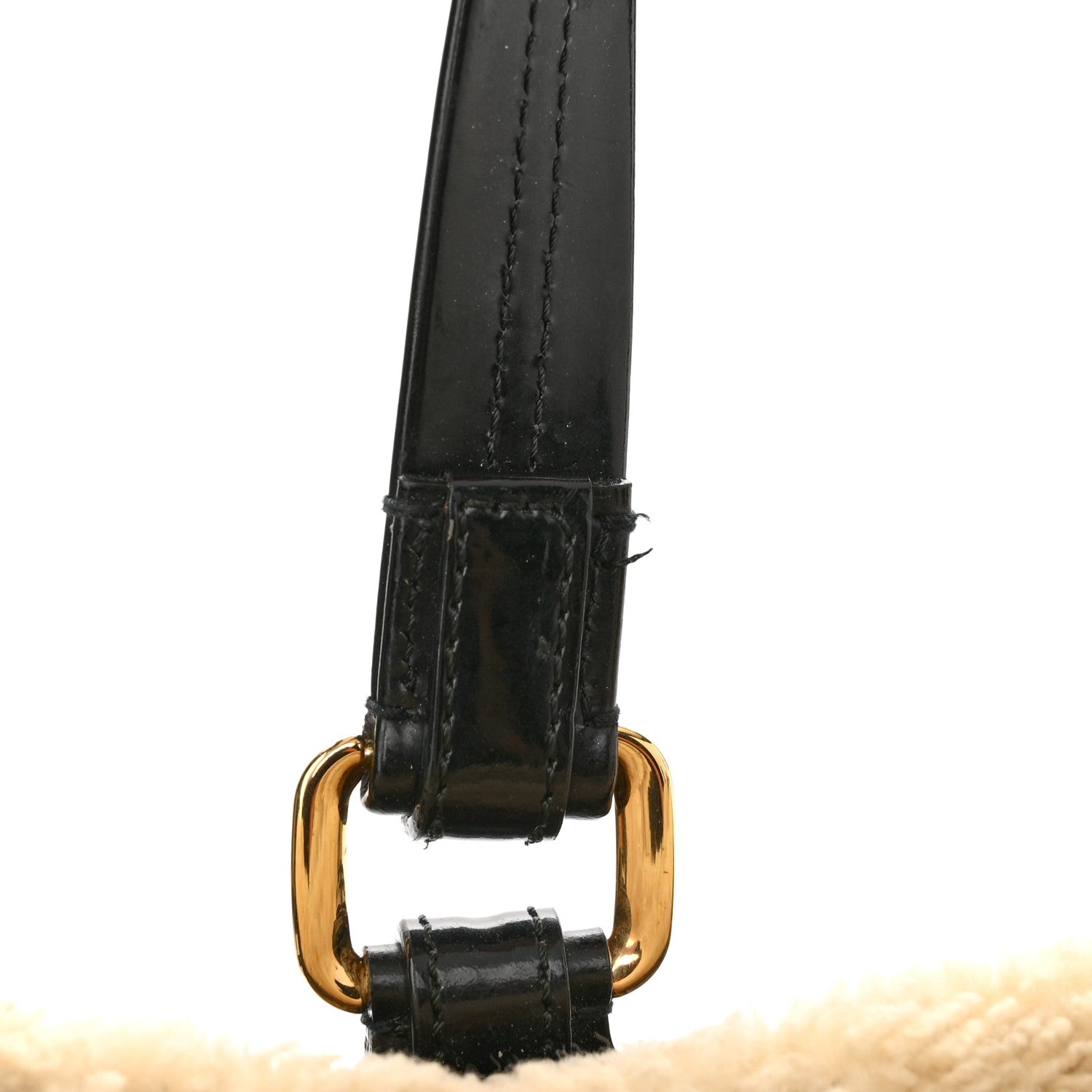 Louis Vuitton Patent Monogram Shearling Sac Thunder 11 of 11