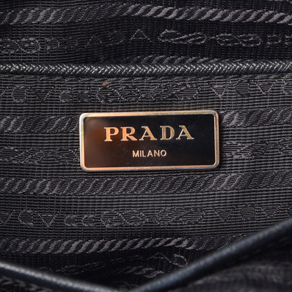 Prada Saffiano Medium Galleria Double Zip Tote Black 7 of 10