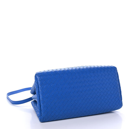 Bottega Veneta Light Calf Intrecciato Small Roma Signal Blue 3 of 4