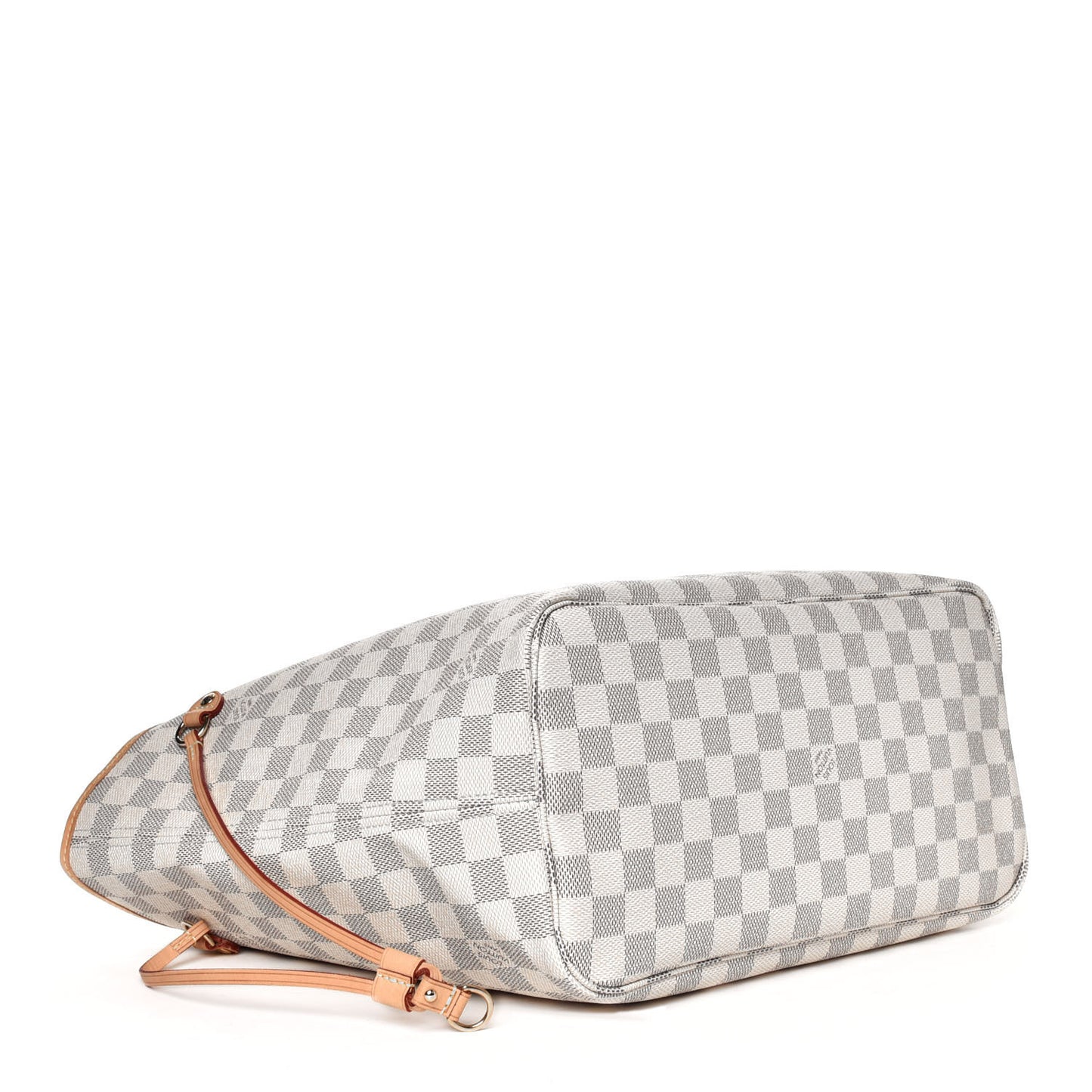 Damier Azur Neo Neverfull MM Rose Ballerine