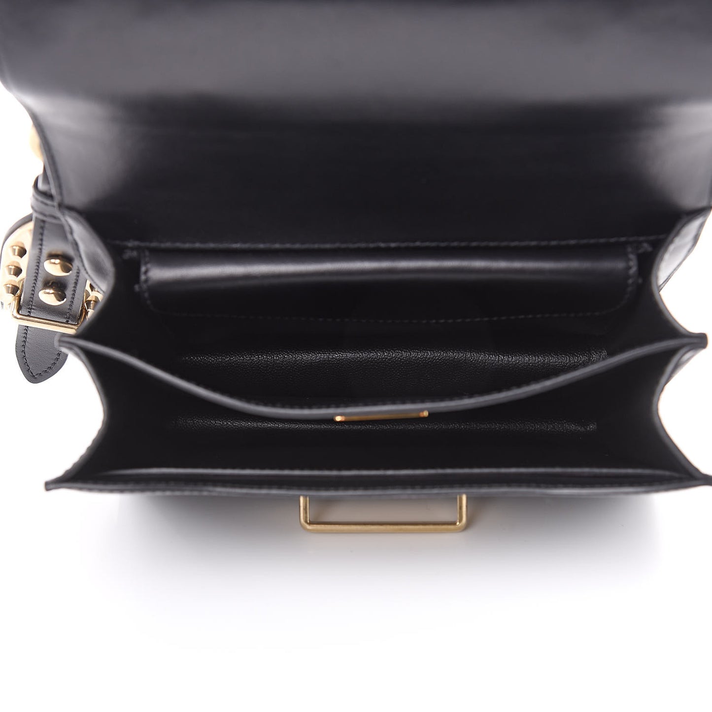 City Calf Saffiano Cahier Astrology Bag Black