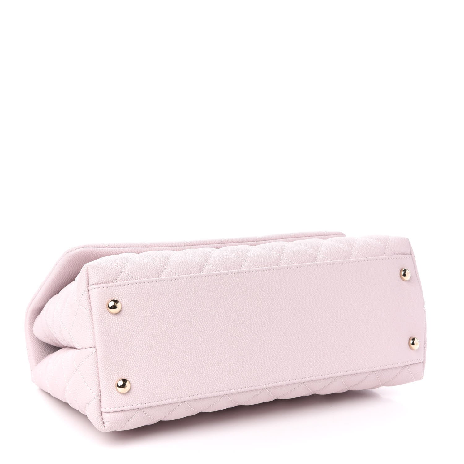 Chanel Caviar Quilted Small Coco Handle Flap Lilas Lilac 4 of 11