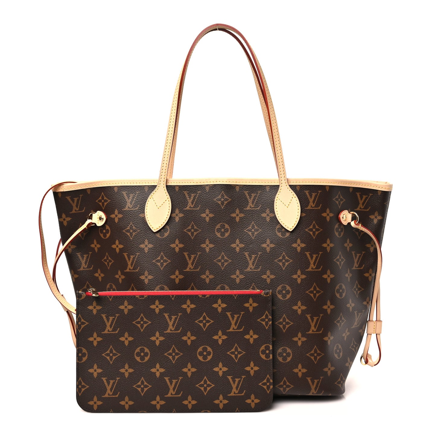 Monogram Neo Neverfull MM Cherry
