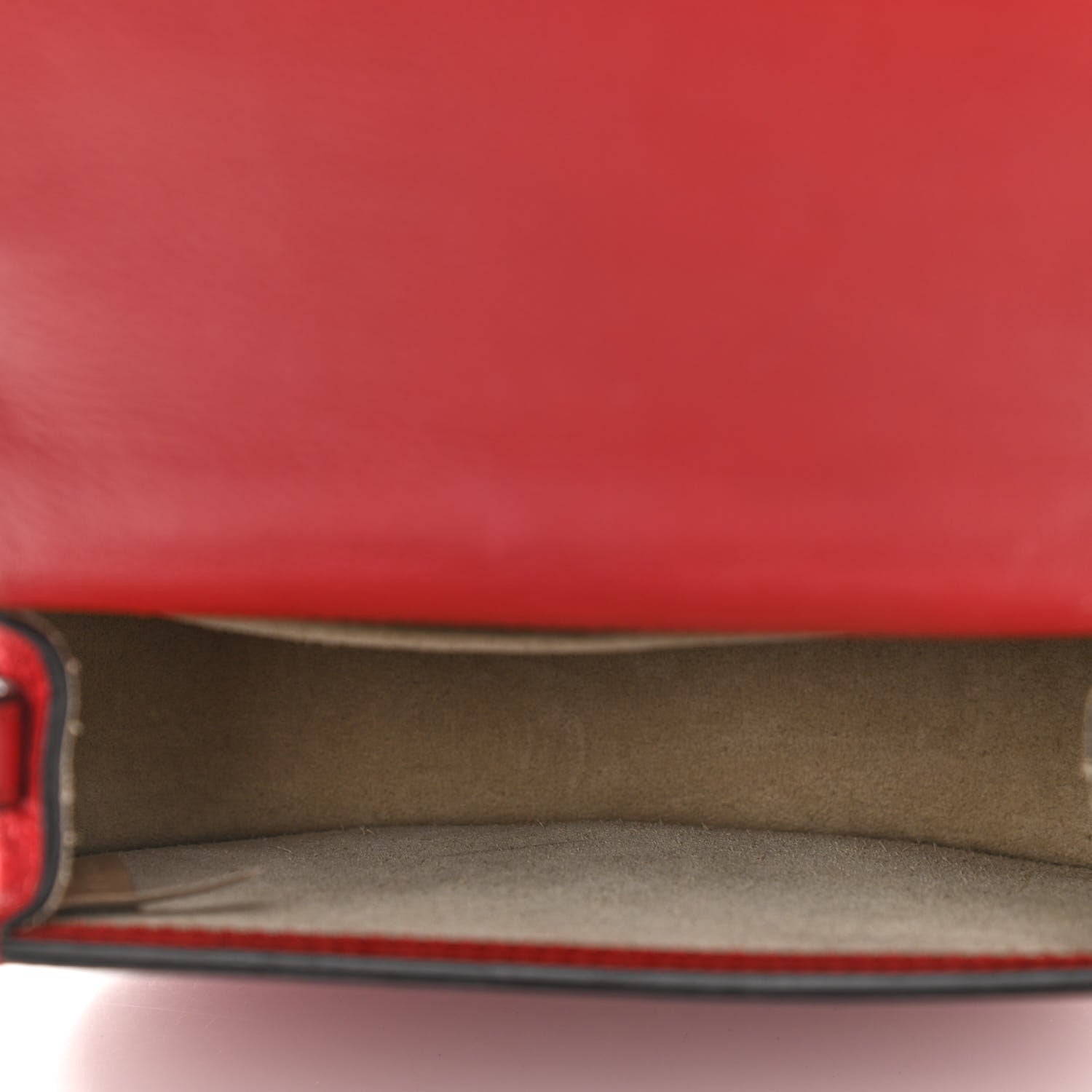 Chloe Calfskin Suede Small Nile Bracelet Bag Intense Red 5 of 10