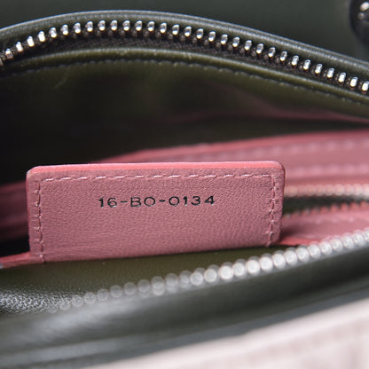 Christian Dior Lambskin Cannage Medium Tri-Color Lady Dior Light Pink 7 of 11