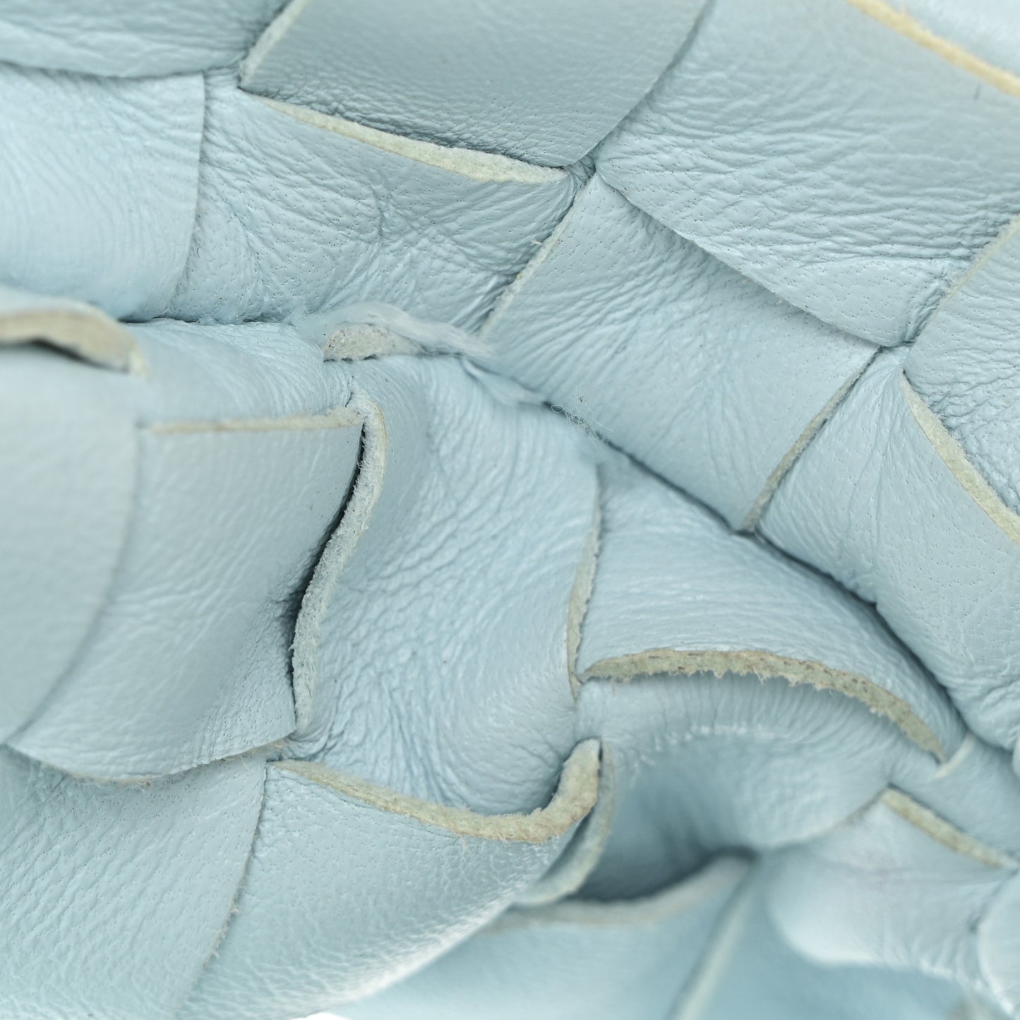 Nappa Intrecciato Mini Jodie Pale Blue