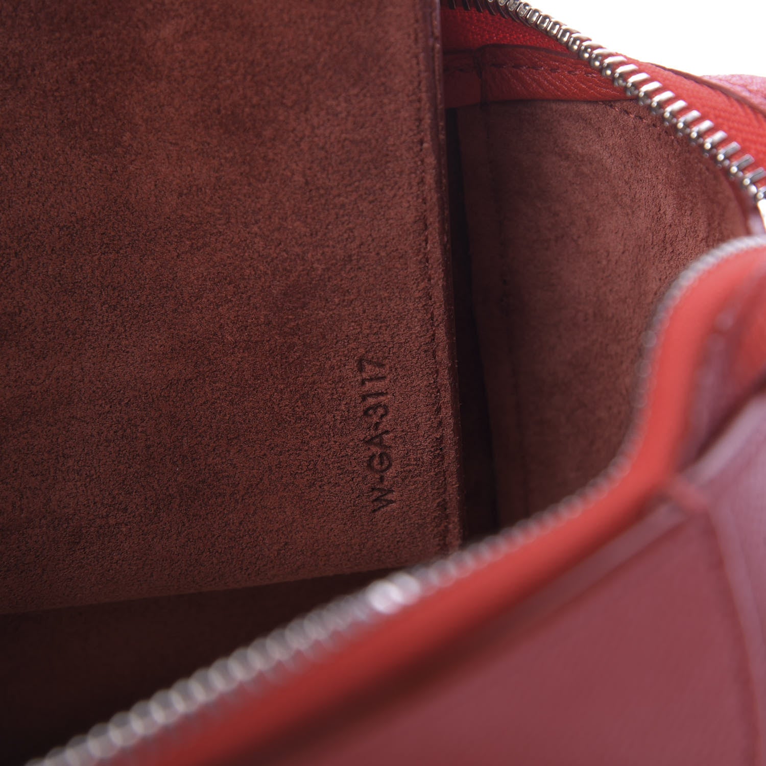 Celine Baby Grained Calfskin Micro Belt Bag Coquelicot 11 of 11