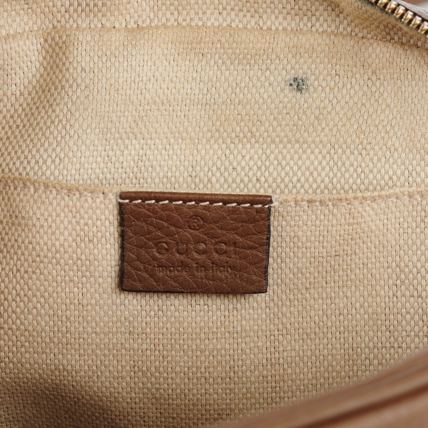 Cellarius Calfskin Small Soho Disco Bag Acero