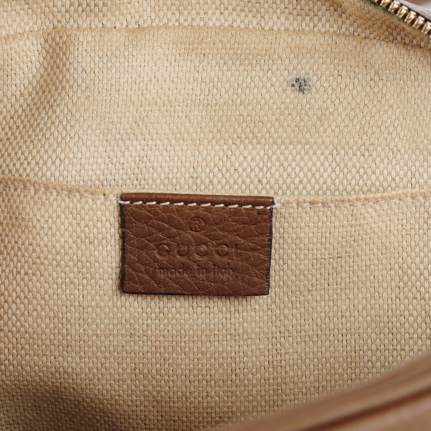 Gucci Cellarius Calfskin Small Soho Disco Bag Acero 7 of 8