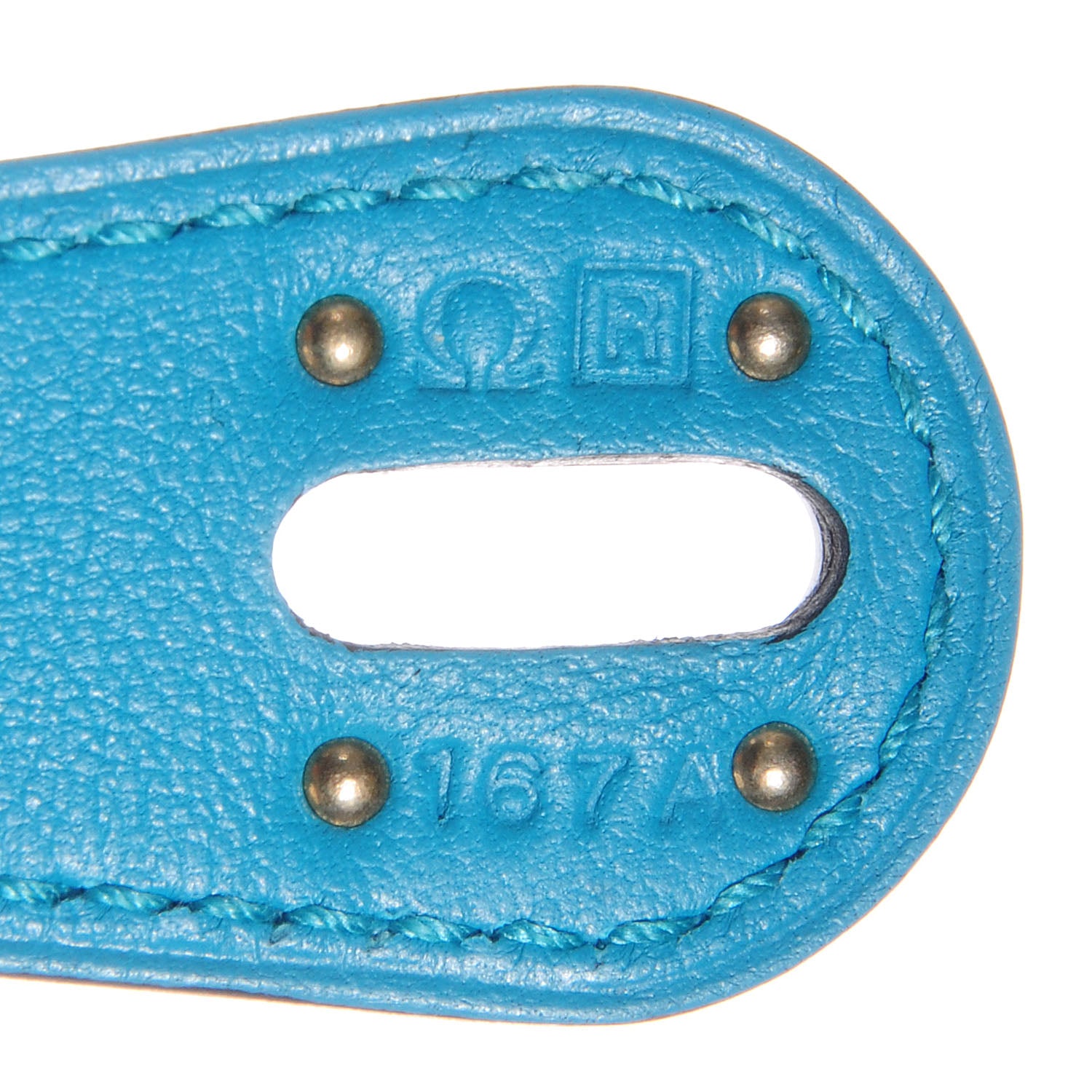 Hermes Swift Lindy 26 Turquoise 8 of 8