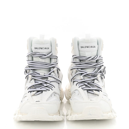 Balenciaga Mesh Nylon Womens Track Hike Sneakers 39 White 2 of 9