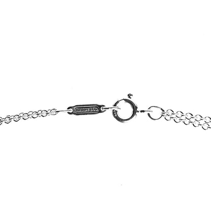 Tiffany Sterling Silver Figure 8 Pendant Necklace 4 of 4