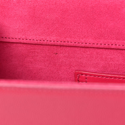 Saint Laurent Grain De Poudre Classic Monogram Cassandre Clutch Lipstick Fuchsia 7 of 10