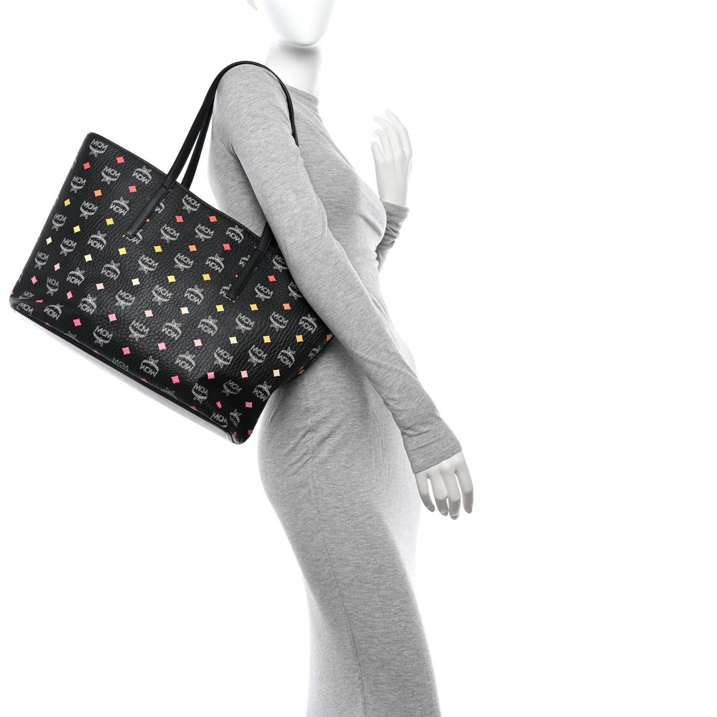 Visetos Spektrum Medium Anya Shopper Tote Black