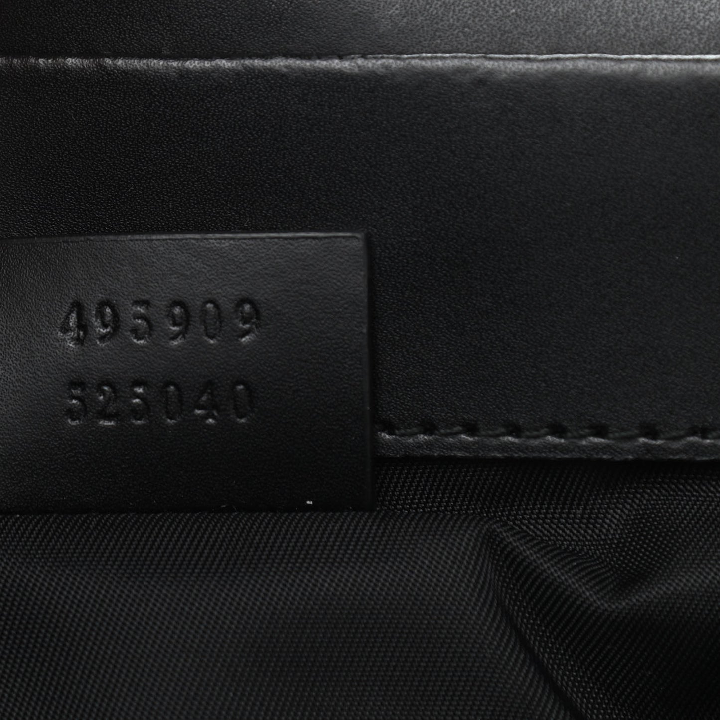 GG Supreme Monogram Web Messenger Diaper Bag Black Grey