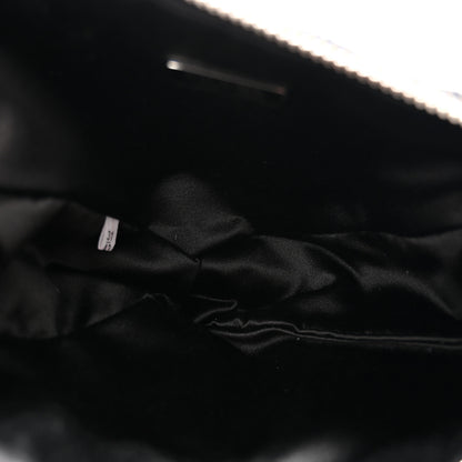 Prada Satin Crystal Triangle Crossbody Pouch Cristal 5 of 10