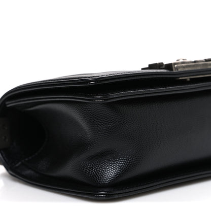 Chanel Caviar Quilted Small Boy Flap Black 9 of 10