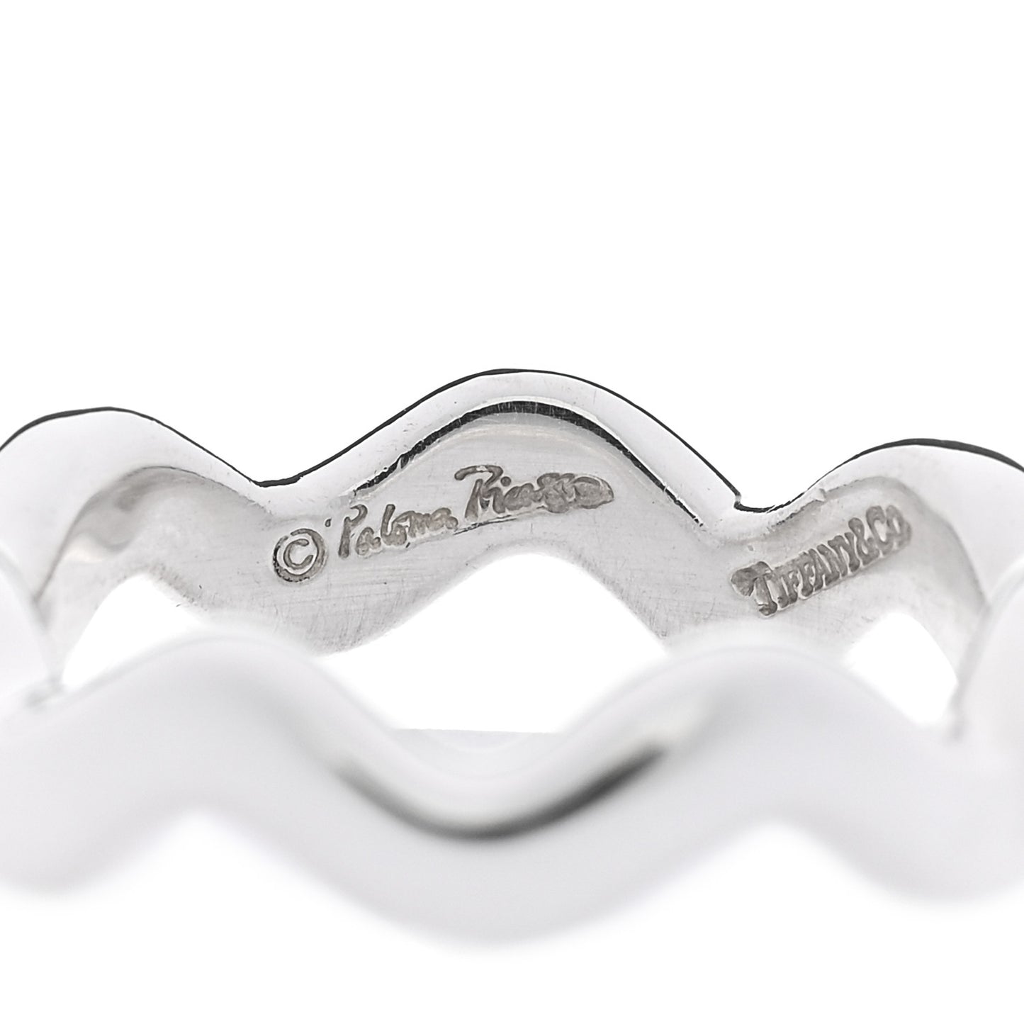 Sterling Silver Paloma Picasso Zig Zag Ring 52 6